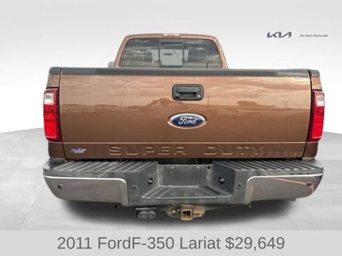 Used 2011 Ford F350 Lariat w/ Lariat Interior Pkg AWD/4WD image 7