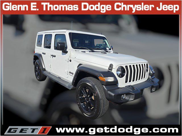 Certified 2022 Jeep Wrangler Unlimited Sport AWD/4WD image 1