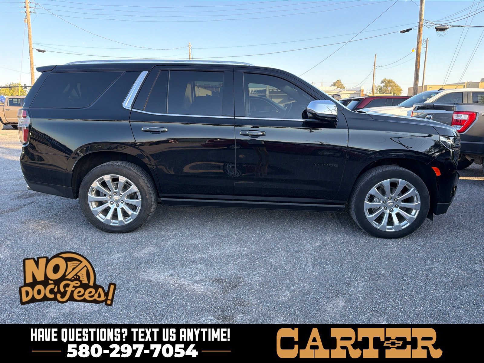 Used 2023 Chevrolet Tahoe Premier w/ Texas Edition AWD/4WD image 3