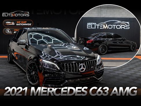 Used 2021 Mercedes-Benz C 63 AMG Sedan image 1