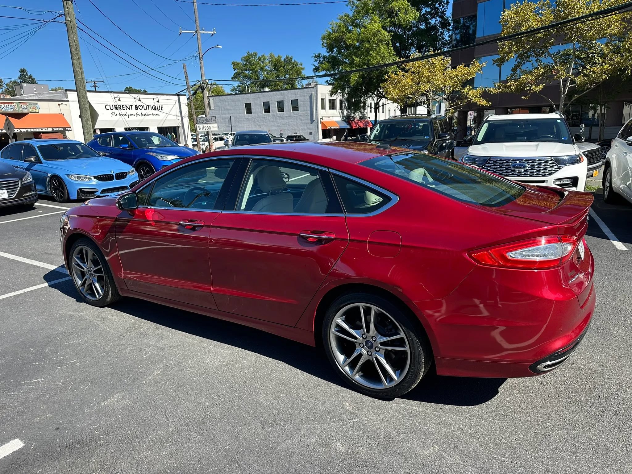 Used 2016 Ford Fusion Titanium AWD/4WD image 8