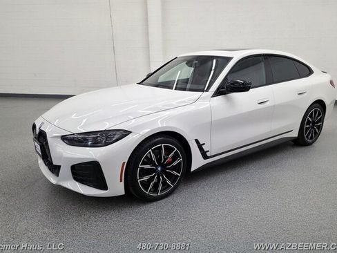 Used 2023 BMW i4 eDrive40 w/ M Sport Package RWD image 4