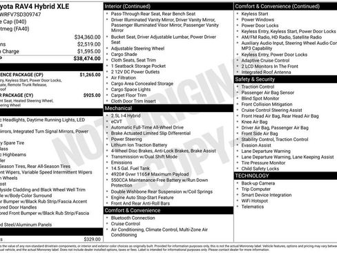 Certified 2025 Toyota RAV4 XLE w/ Convenience Package AWD/4WD image 32