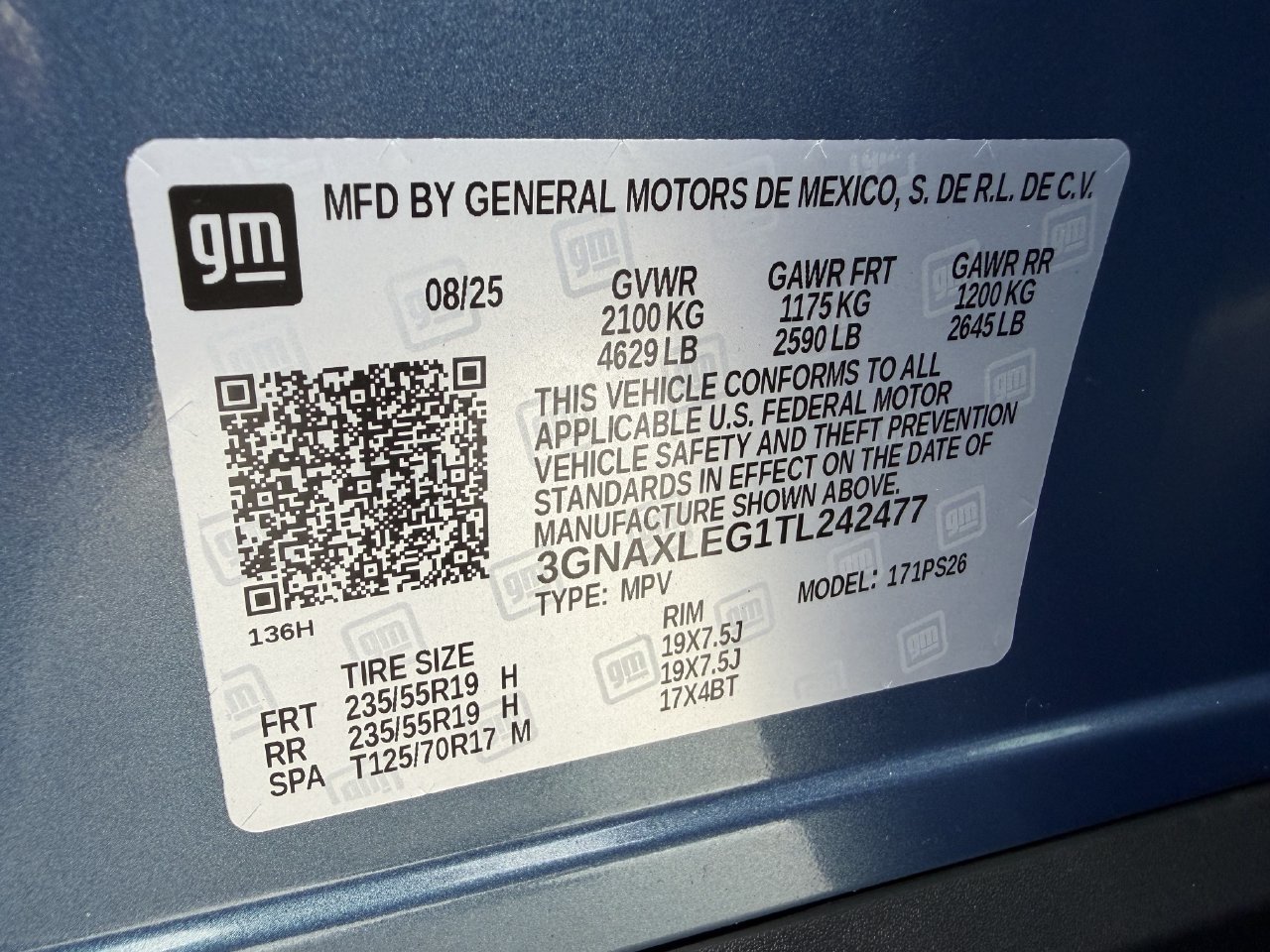 Certified 2026 Chevrolet Equinox RS w/ Convenience Package III FWD image 28