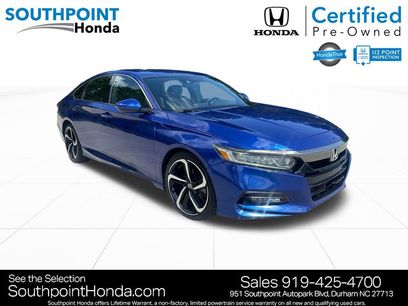 Certified 2019 Honda Accord Sport