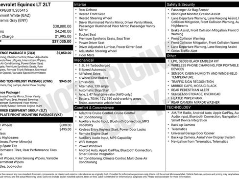 New 2026 Chevrolet Equinox LT w/ Convenience Package II image 3