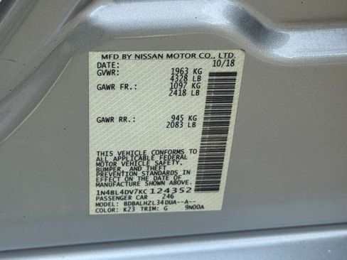 Used 2019 Nissan Altima 2.5 SV FWD image 42