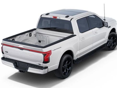 New 2025 Ford F150 Lightning Platinum w/ Dark Elements Package AWD/4WD image 3