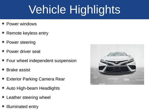 Used 2023 Toyota Camry SE FWD image 3
