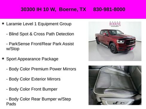 Used 2020 RAM 1500 Laramie w/ Sport Appearance Package image 20