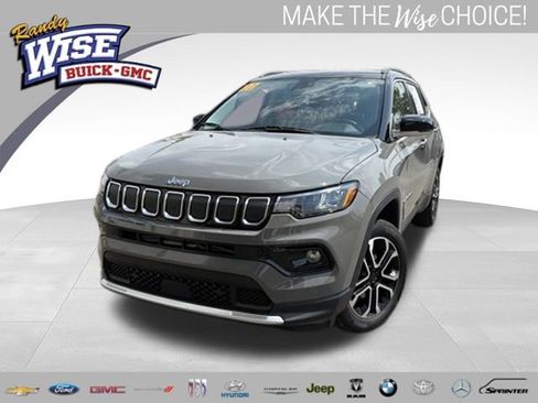 Used 2022 Jeep Compass Limited AWD/4WD image 1
