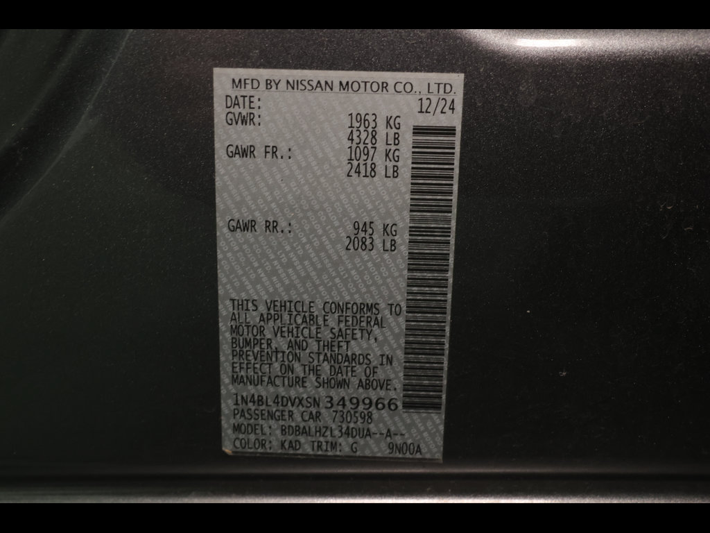 Used 2025 Nissan Altima 2.5 SV FWD image 29