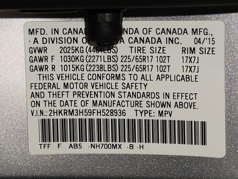 Used 2015 Honda CR-V EX image 56