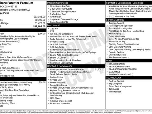 Certified 2025 Subaru Forester Premium image 23