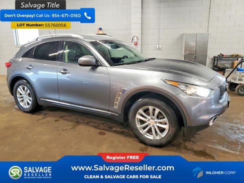 Used 2017 INFINITI QX70 AWD w/ Premium Package image 5
