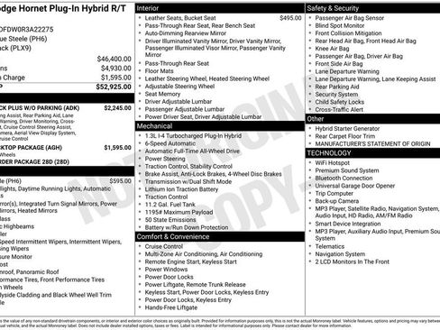 Used 2024 Dodge Hornet R/T Plus w/ Tech Pack Plus w/o Parking AWD/4WD image 9