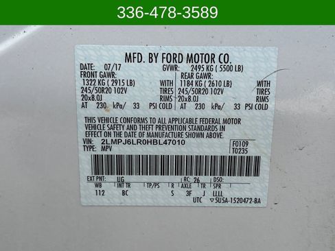 Used 2017 Lincoln MKX Reserve image 29