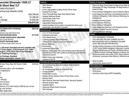 Certified 2023 Chevrolet Silverado 1500 LT AWD/4WD image 2