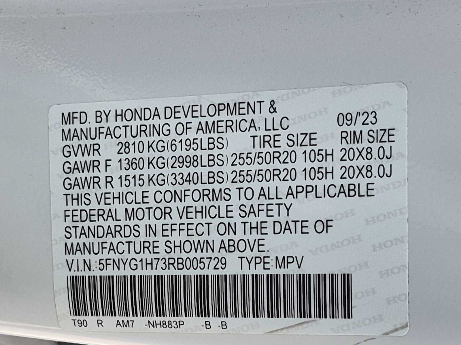 Certified 2024 Honda Pilot Touring image 33