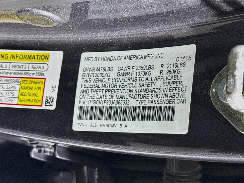 Used 2018 Honda Accord Touring image 39