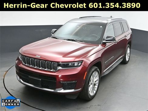 Used 2021 Jeep Grand Cherokee L Summit w/ Advanced Protech Group IV image 35