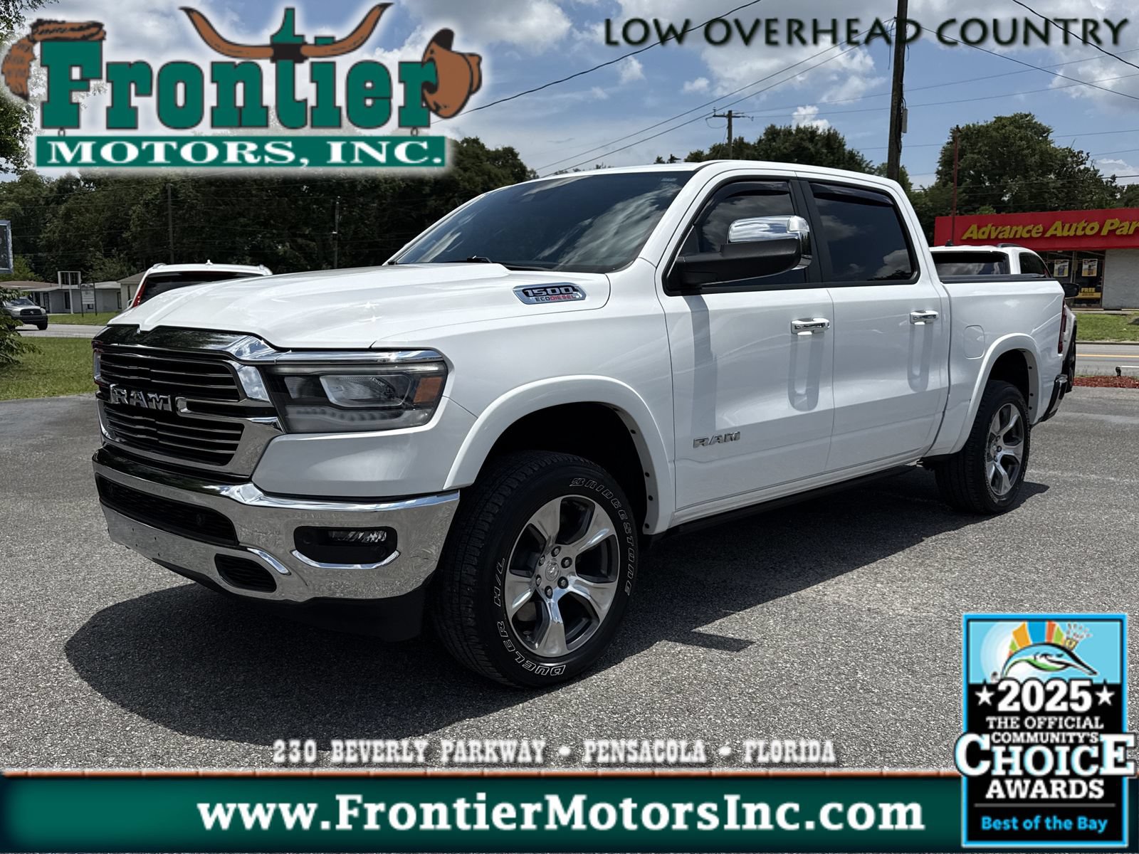 Used 2021 RAM 1500 Laramie AWD/4WD image 1