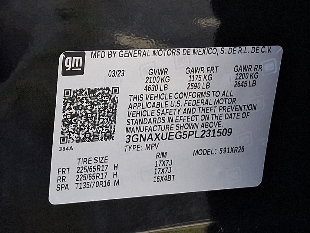 Certified 2023 Chevrolet Equinox LT AWD/4WD image 26