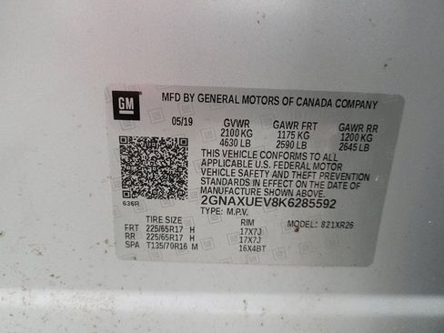 Used 2019 Chevrolet Equinox LT AWD/4WD image 33