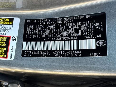 New 2026 Toyota Camry XLE FWD image 17