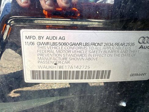 Used 2007 Audi A4 3.2 AWD/4WD image 37