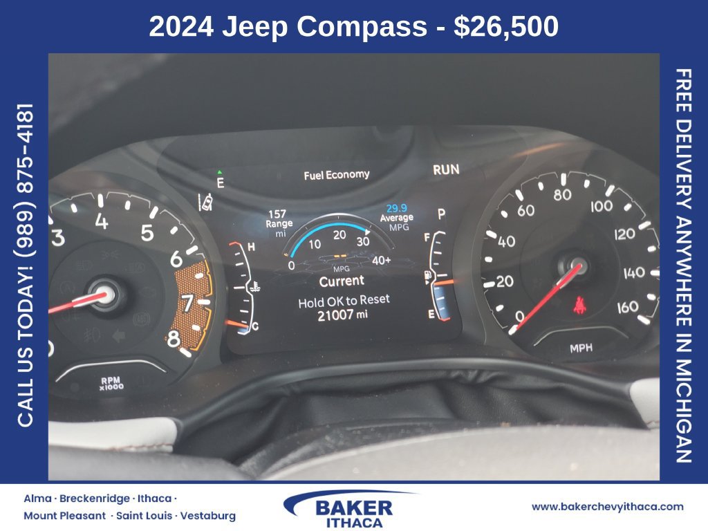 Used 2024 Jeep Compass Limited AWD/4WD image 13