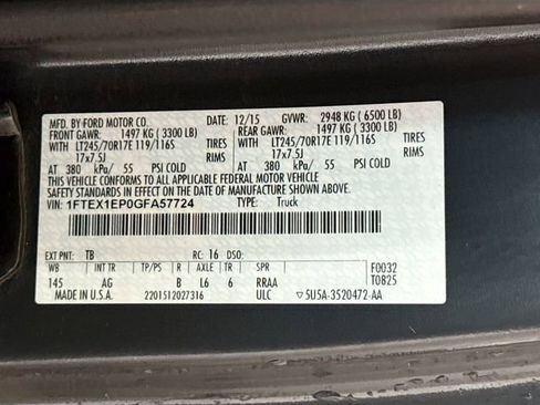 Used 2016 Ford F150 XL w/ Equipment Group 101A Mid image 29