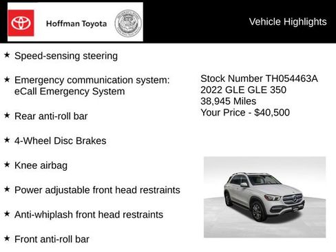 Used 2022 Mercedes-Benz GLE 350 4MATIC image 20