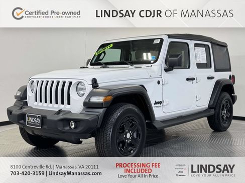 Certified 2022 Jeep Wrangler Unlimited Sport AWD/4WD image 5