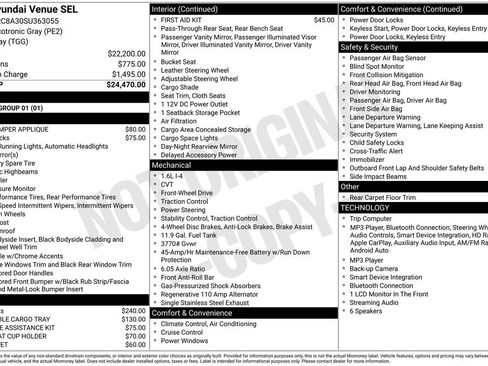 Used 2025 Hyundai Venue SEL FWD image 5