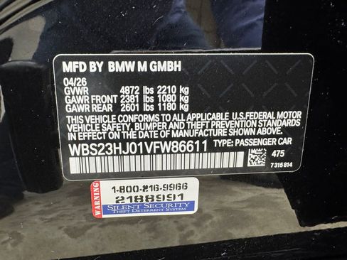 New 2027 BMW M3 Competition RWD image 33
