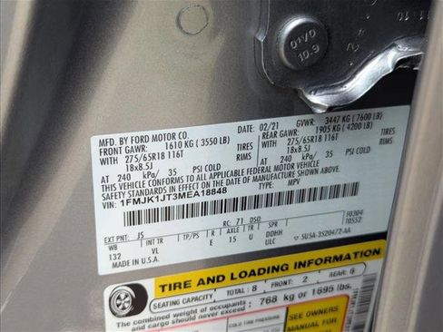 Used 2021 Ford Expedition Max XLT AWD/4WD image 27