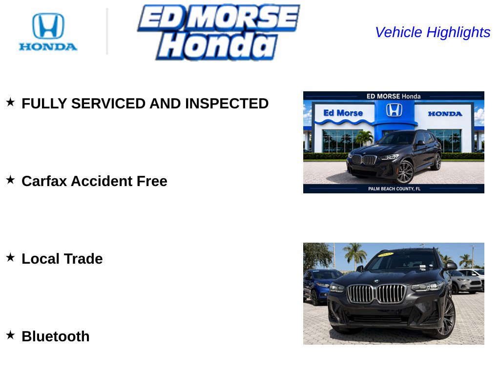 Used 2022 BMW X3 sDrive30i w/ M Sport Package 2 RWD image 6