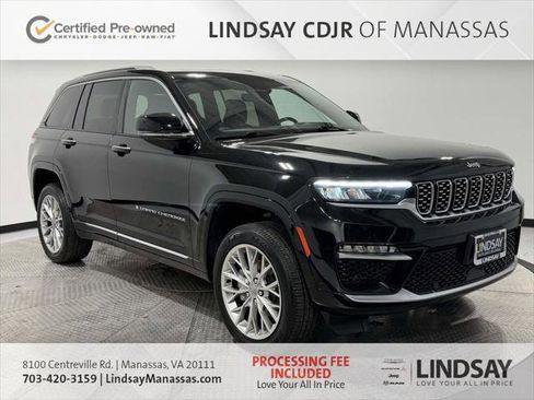Certified 2022 Jeep Grand Cherokee Summit w/ Luxury Tech Group V AWD/4WD image 1