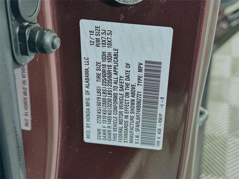 Used 2019 Honda Odyssey EX-L image 32