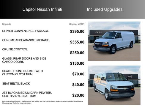 Used 2024 Chevrolet Express 2500 w/ Driver Convenience Package image 8