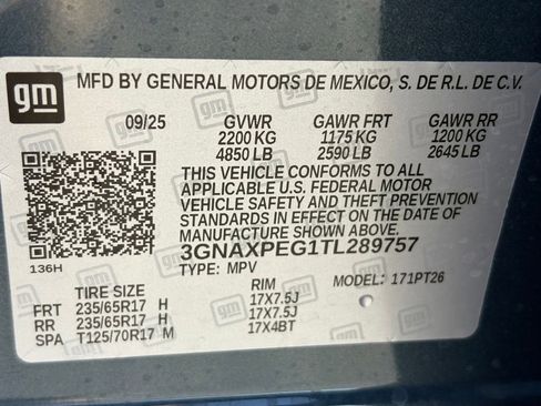 New 2026 Chevrolet Equinox LT image 40