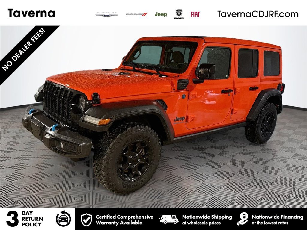 Used 2023 Jeep Wrangler Unlimited w/ Sun & Screen Package AWD/4WD image 1