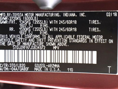 Used 2018 Toyota Highlander XLE AWD/4WD image 46