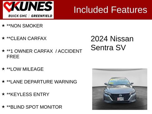Used 2024 Nissan Sentra SV FWD image 3