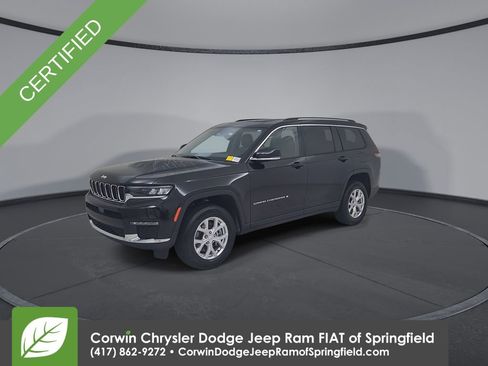 Certified 2023 Jeep Grand Cherokee L Limited AWD/4WD image 7