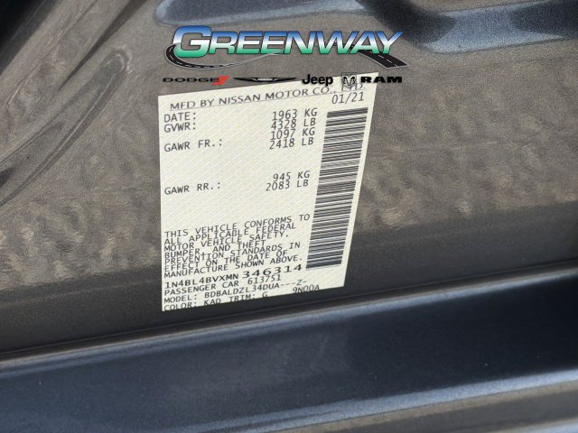 Used 2021 Nissan Altima 2.5 S FWD image 32