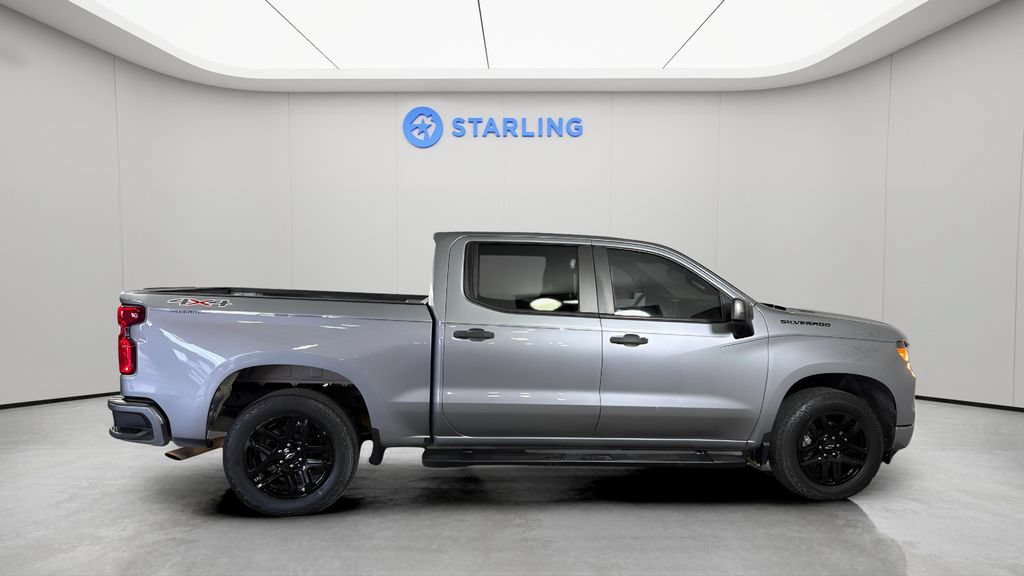 Certified 2023 Chevrolet Silverado 1500 Custom w/ LPO, Dark Essentials Package AWD/4WD image 11