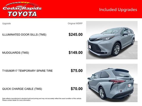 Certified 2022 Toyota Sienna XLE Woodland Edition AWD/4WD image 7
