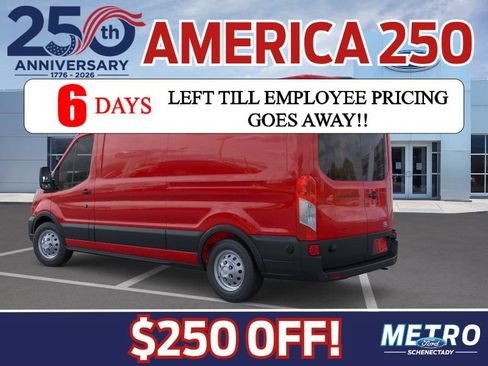 New 2026 Ford Transit 250 148 Medium Roof Extended AWD w/ Load Area Protection Package image 5